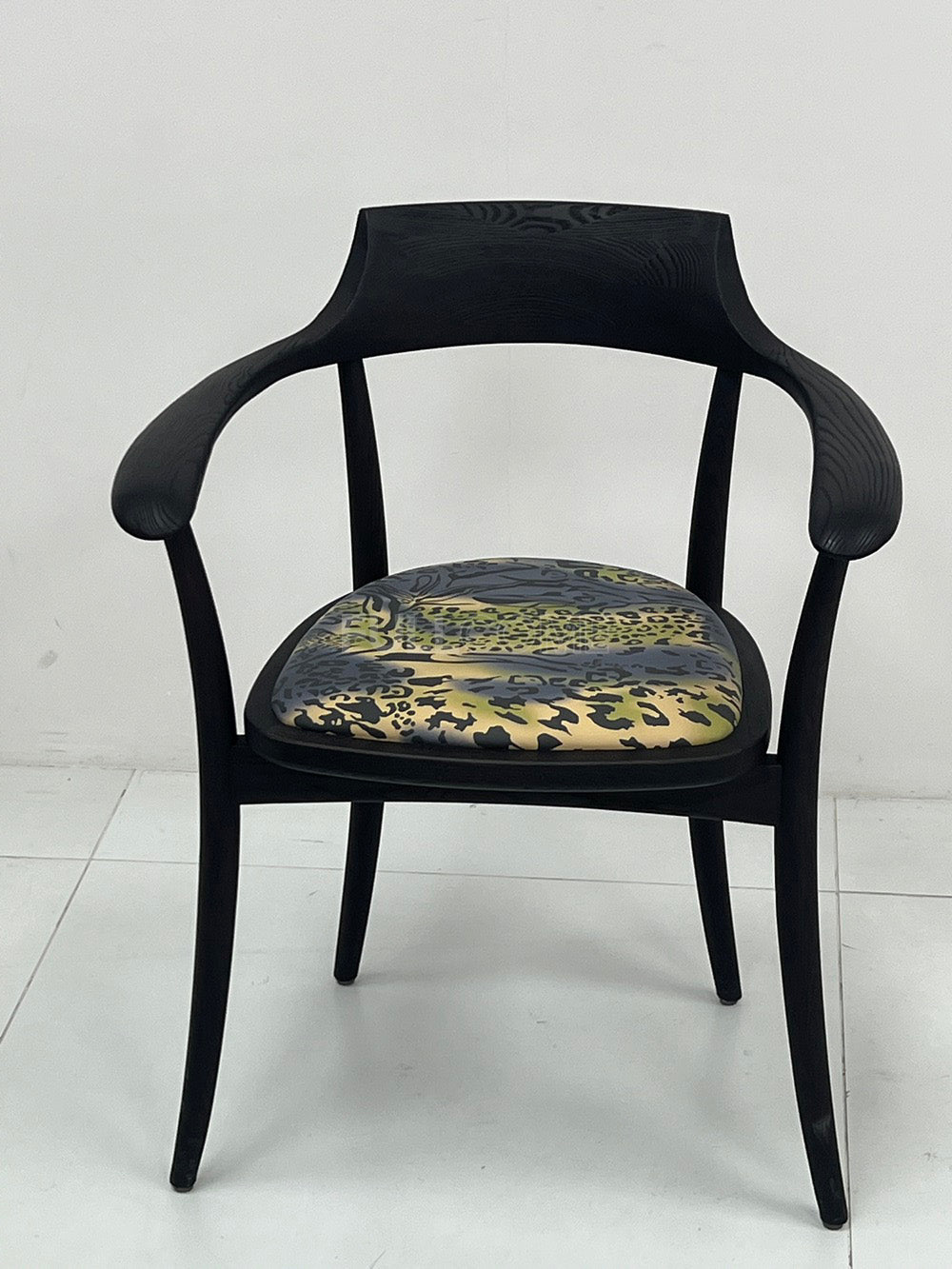 The Hoop-Arm Print Dining Chair