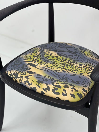 The Hoop-Arm Print Dining Chair