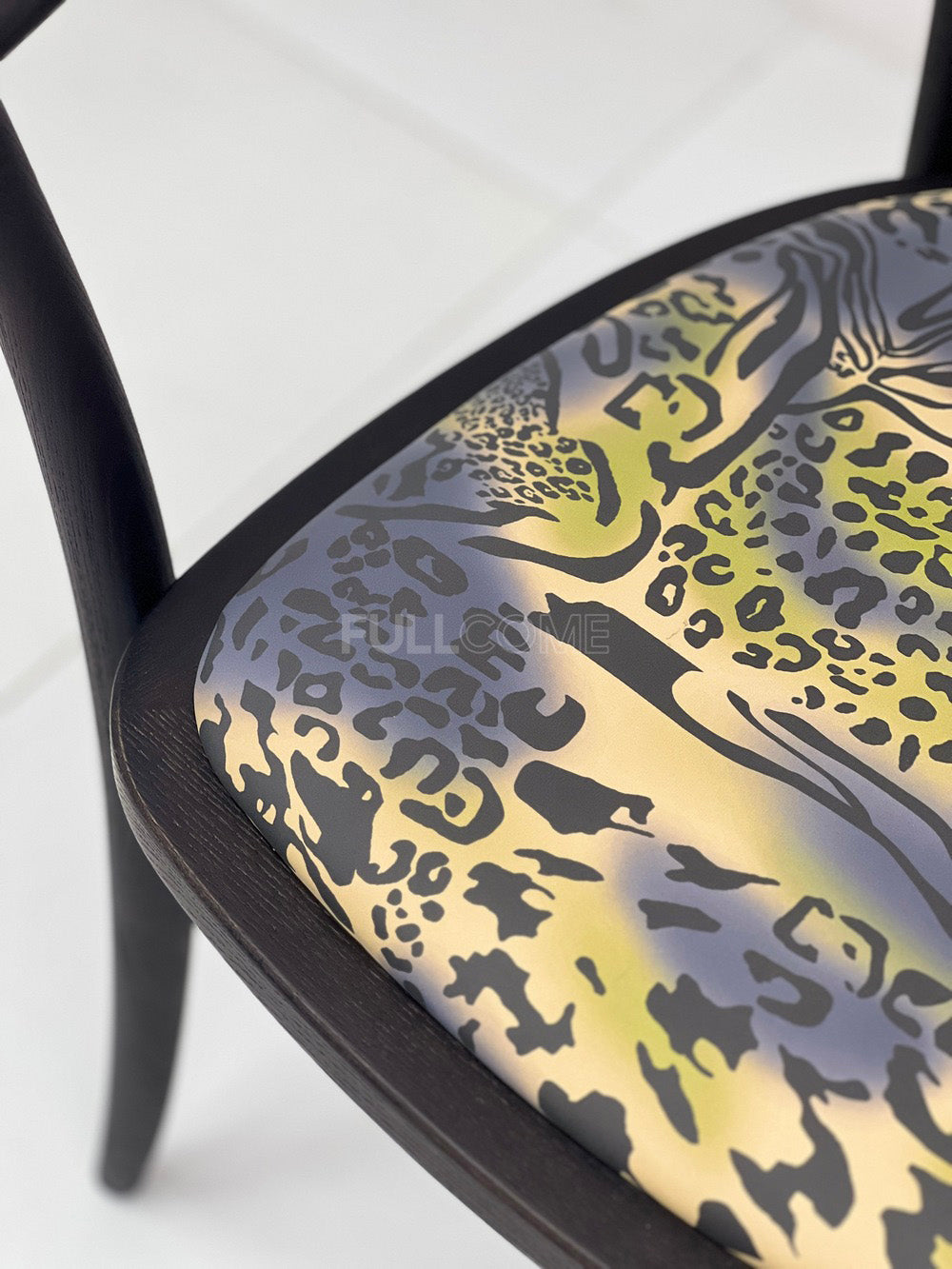 The Hoop-Arm Print Dining Chair