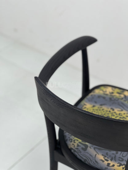 The Hoop-Arm Print Dining Chair