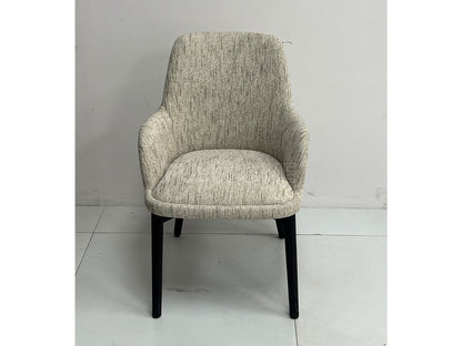 The Slub-Weave Dining Armchair