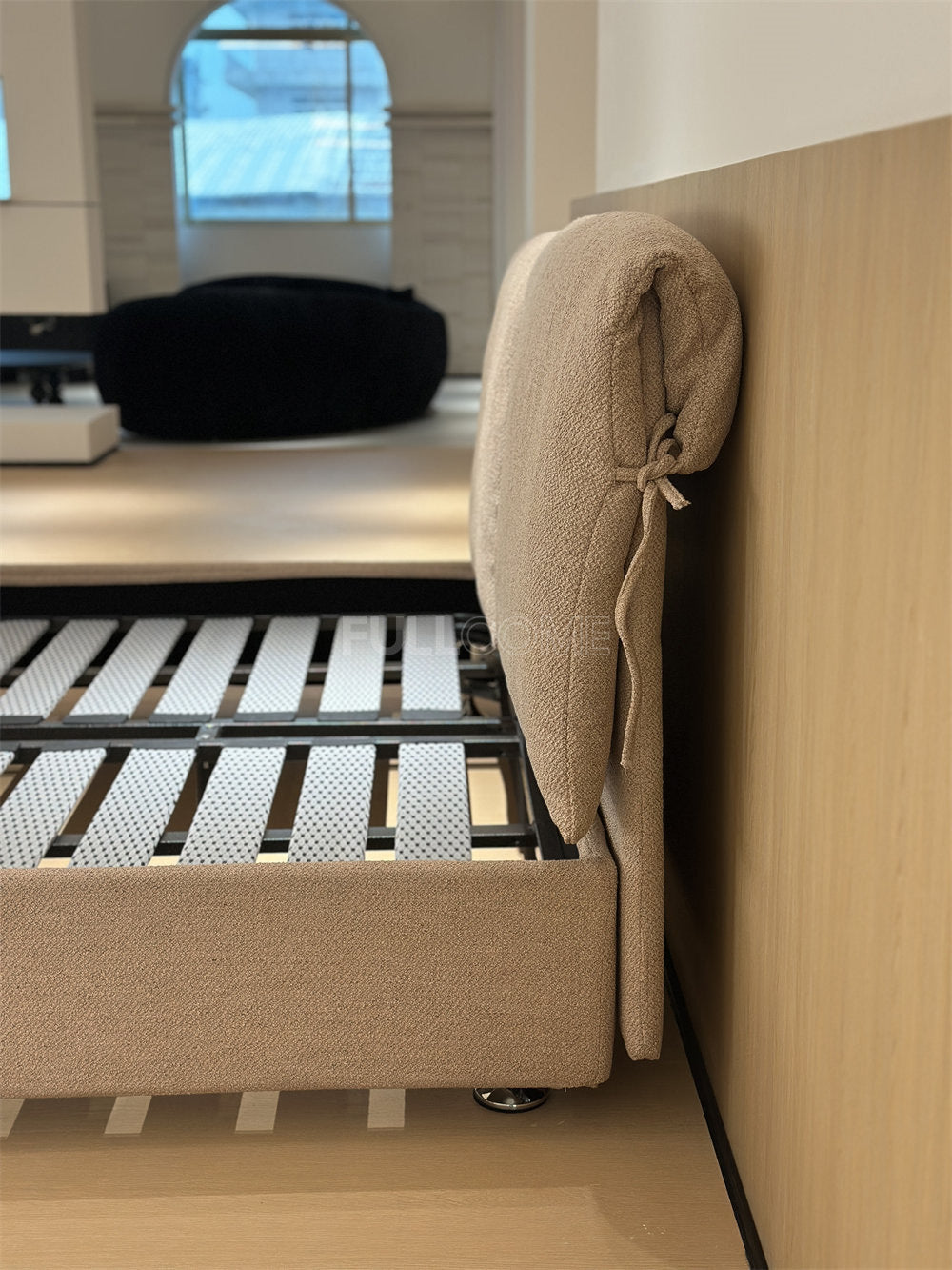 The Tied Cushion Bed