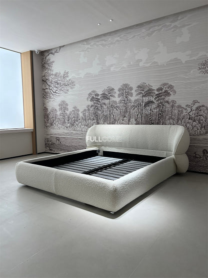The Scroll Crest Bed