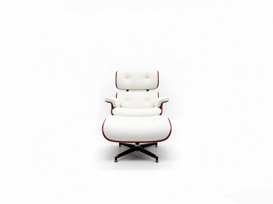 Eames Armchair - Cloth / Carbon fiber