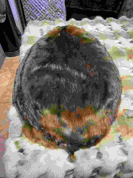 R5667BZ Nutria Fur Blanket